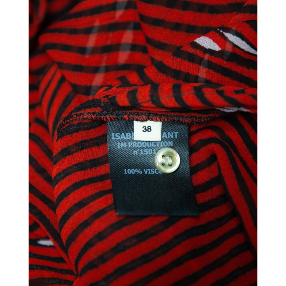 Isabel Marant Etoile Striped Shirt Dress in Multicolor Viscose - Picture 8 of 8